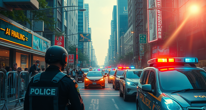 United state police using AI in Law-Enforcement for Surveillance