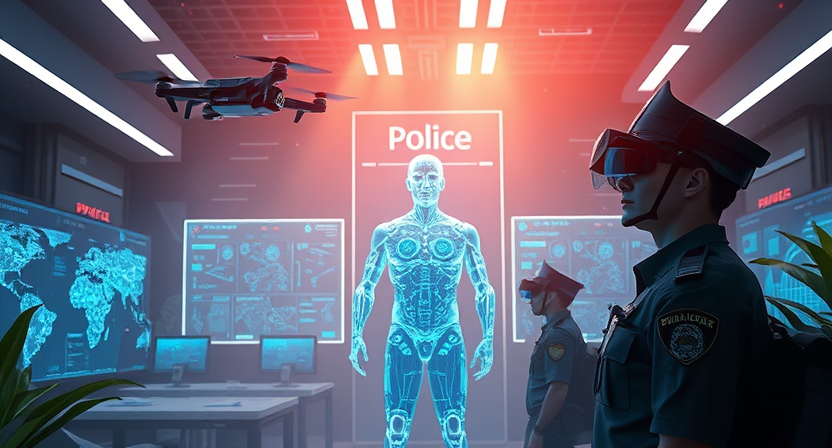 Police using Artificial-Intelligence in Law Enforcement Governance 