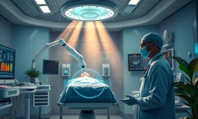 Robot check patient and generate report automictically