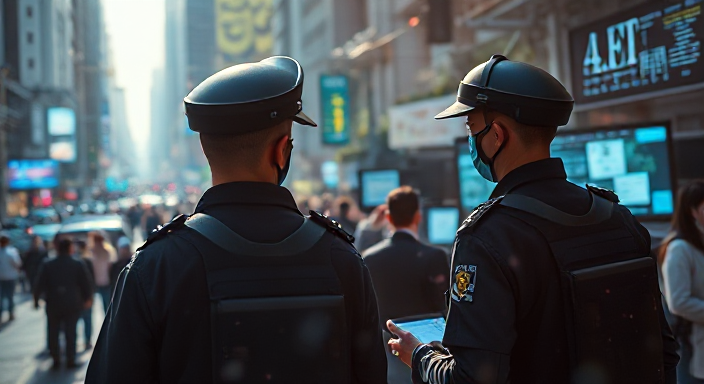Police enhance law enforcement in public with artificial intelligence