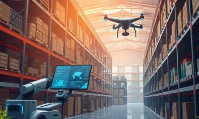 AI and robots use for improving Inventory Management