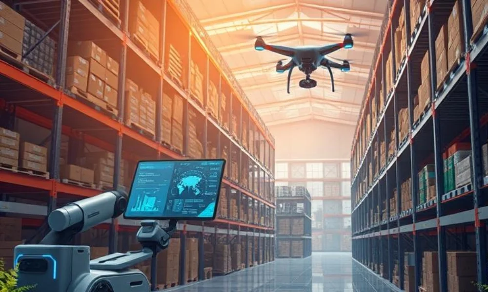 AI and robots use for improving Inventory Management