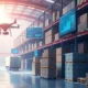 Drone and AI use in Real life inventory control