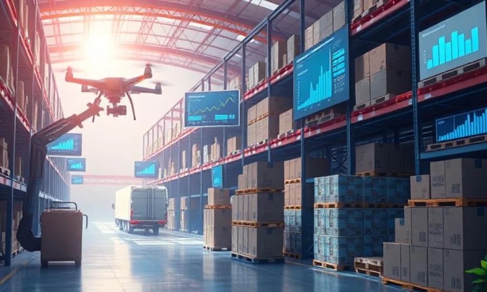 Drone and AI use in Real life inventory control